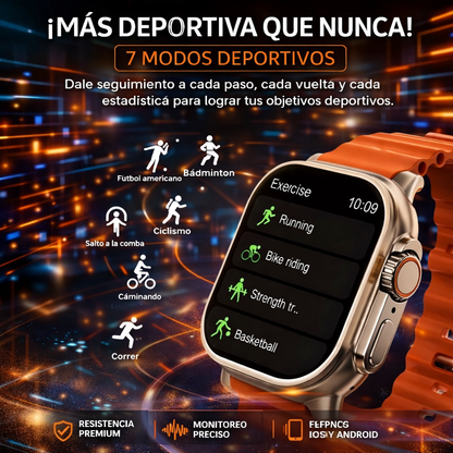 💫 ✨SMARTWATCH  T900 Ultra 2💫 ✨+ ENVÍO GRATIS 🚚