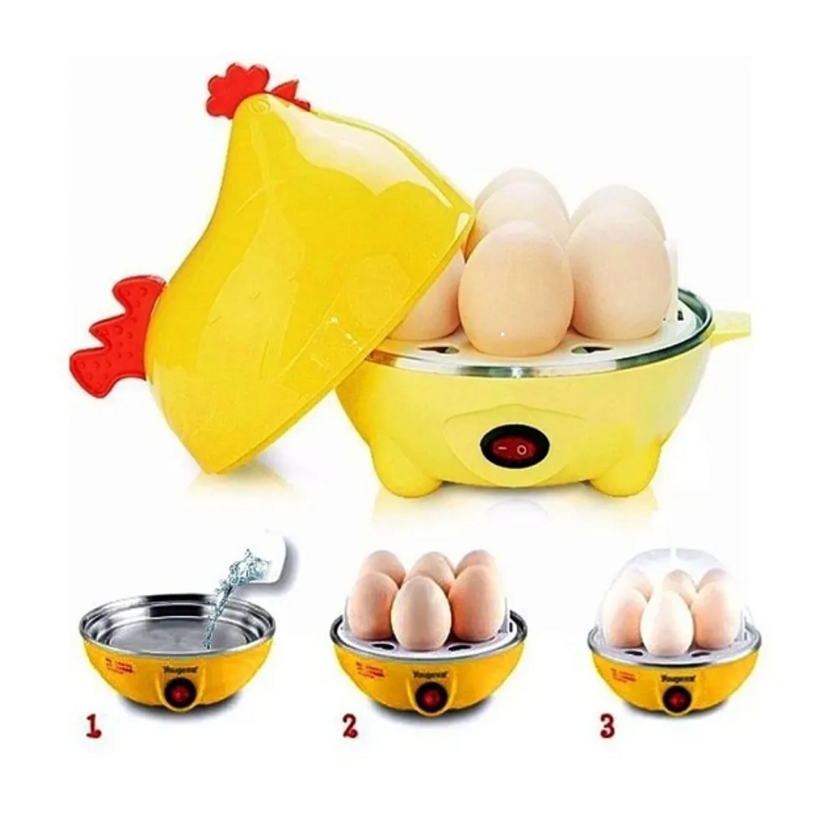Olla Para Huevos Duros Electrico