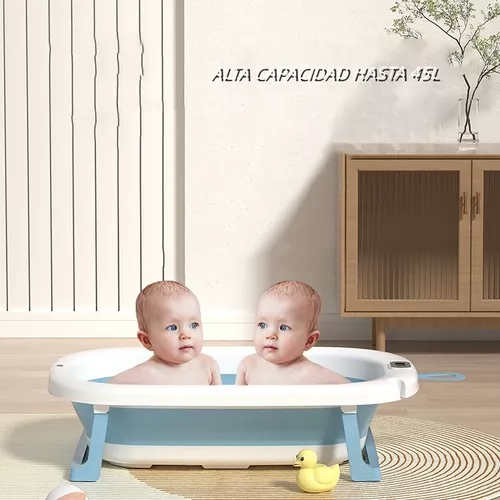 Bañera Tina Bebe Termometrocojin Stars