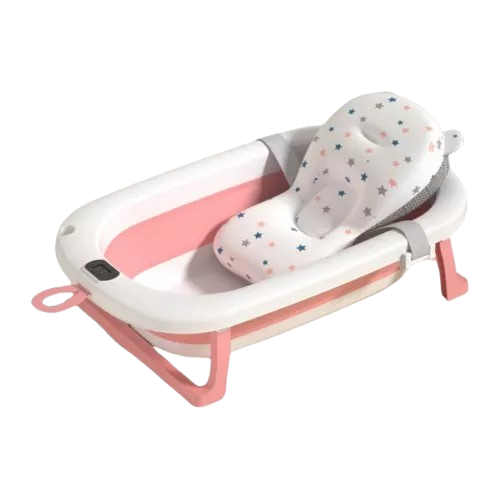 Bañera Tina Bebe Termometrocojin Stars