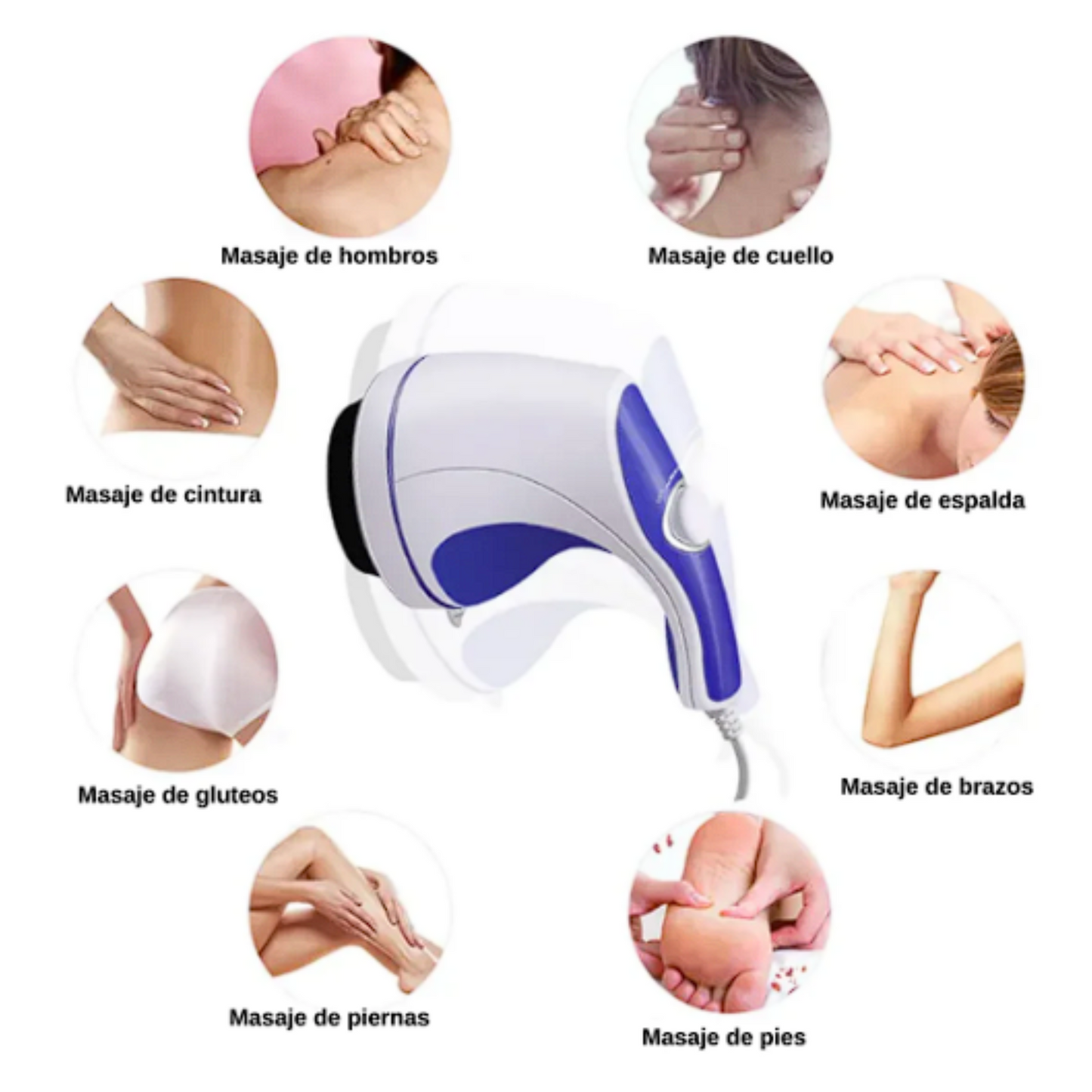 Masajeador Anticelulitis Reductor 4 En 1