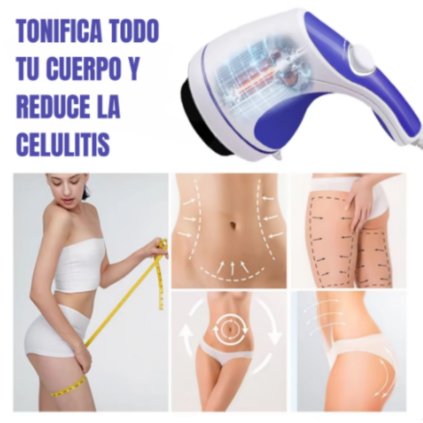 Masajeador Anticelulitis Reductor 4 En 1