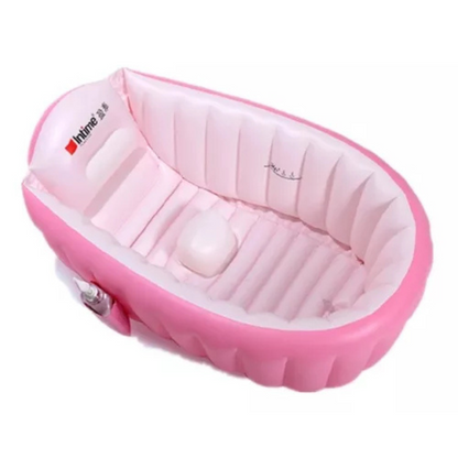 Bañera Inflable Para Bebe Rosa