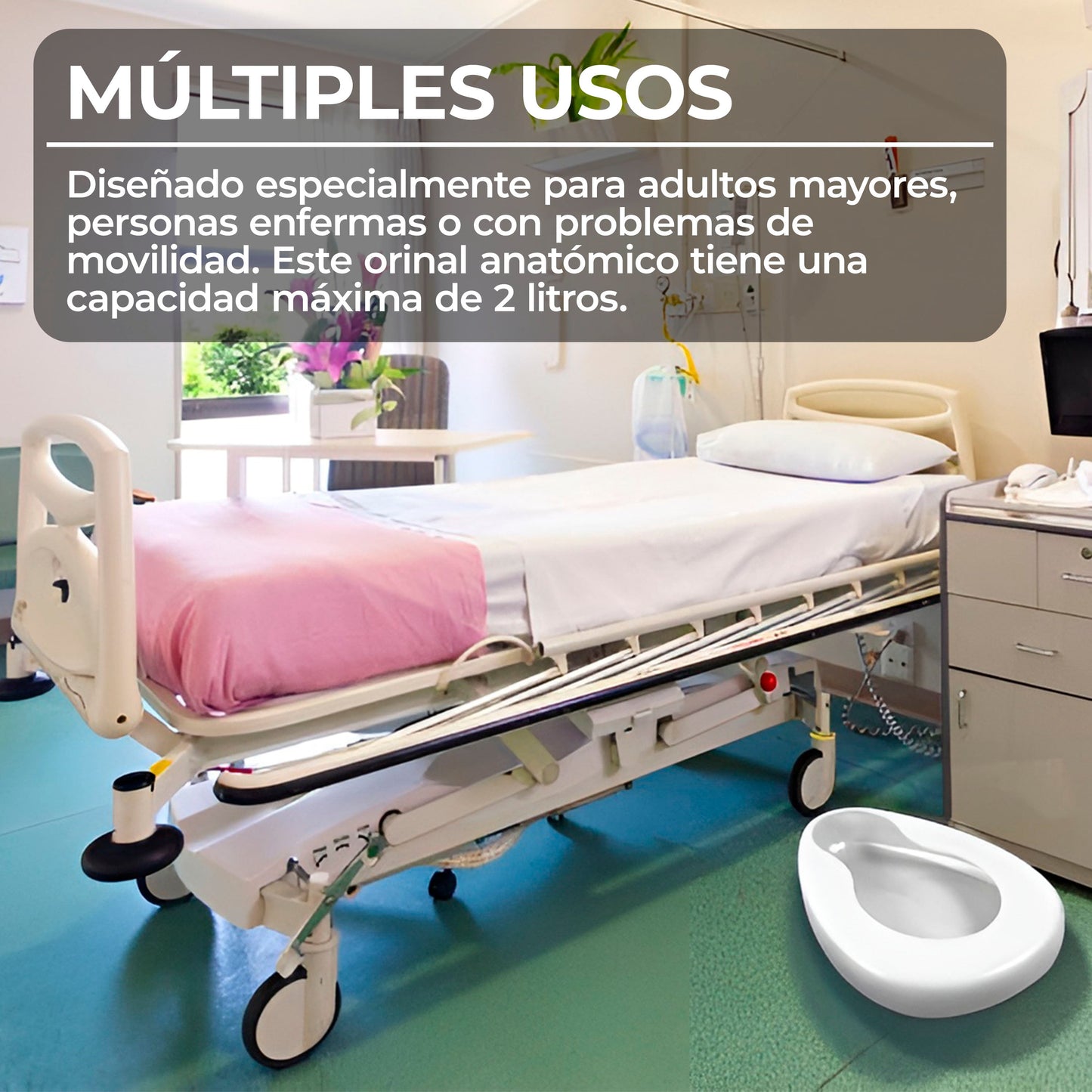 Chata Anatómica Bandeja Urinaria