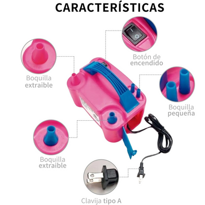 Bomba De Aire Electrica Para Fiestas