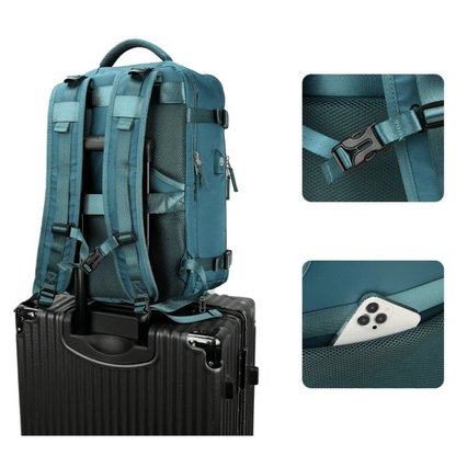 Travelers Backpack™ - Mochila Viajera con Múltiples Compartimientos - La Mochila Ideal para Viajeros