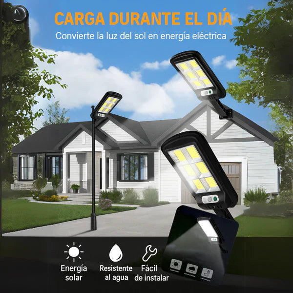 Foco Solar LumiGuard™💡🔋