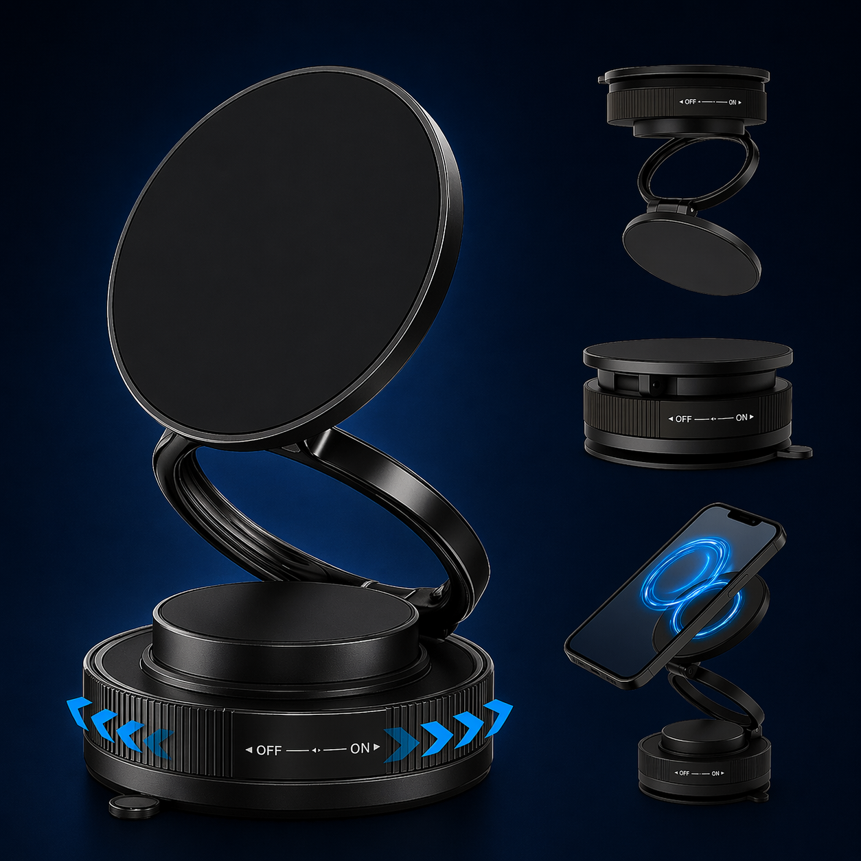 💫 ✨Soporte Magnético Ajustable para Celular – Diseño Premium 360°💫 ✨+ ENVÍO GRATIS 🚚