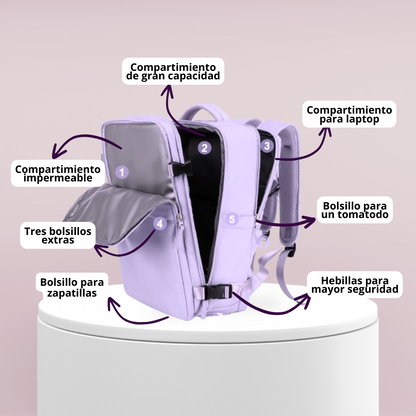 Travelers Backpack™ - Mochila Viajera con Múltiples Compartimientos - La Mochila Ideal para Viajeros