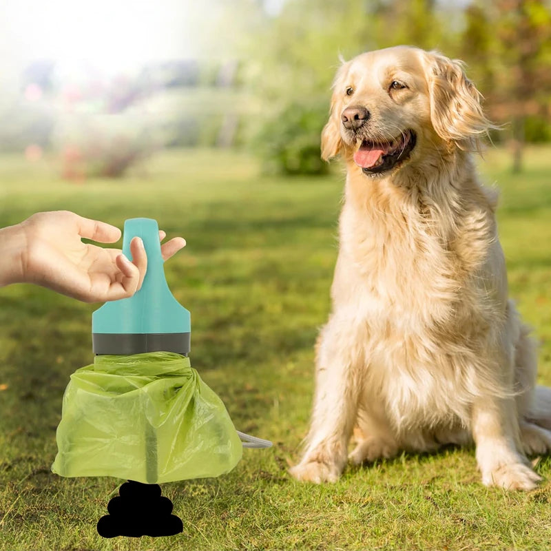 Recogedor portátil de caquita de mascota