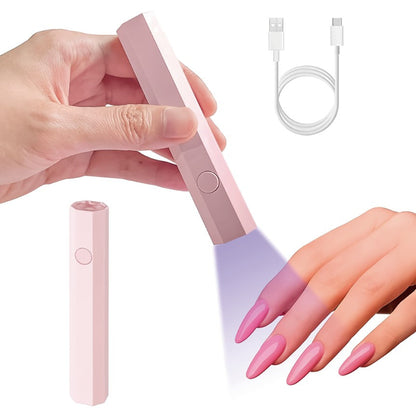 MINI LÁMPARA DE UÑAS PORTÁTIL Y RECARGABLE