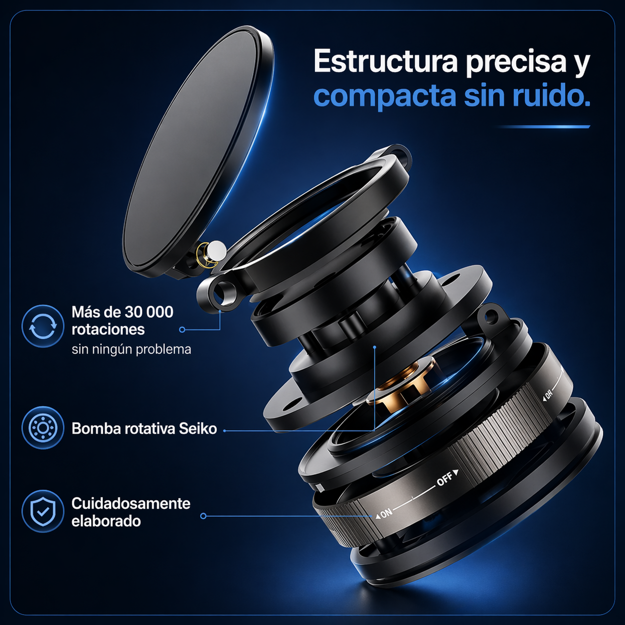 💫 ✨Soporte Magnético Ajustable para Celular – Diseño Premium 360°💫 ✨+ ENVÍO GRATIS 🚚
