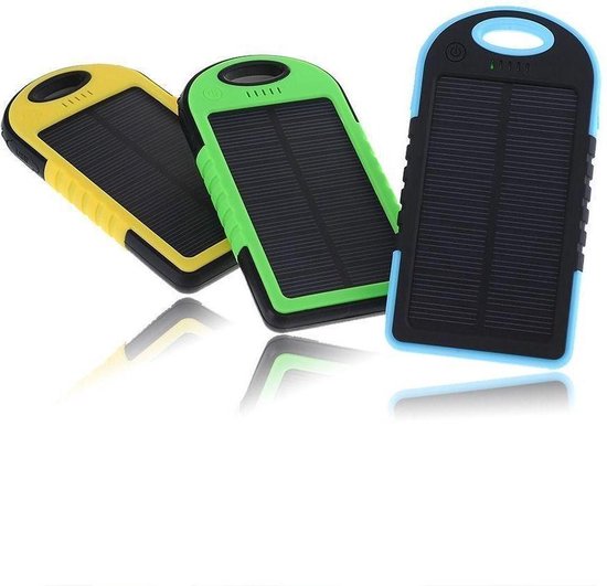 Llavero Power Bank con carga solar