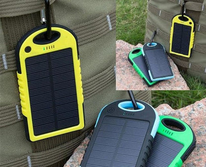 Llavero Power Bank con carga solar