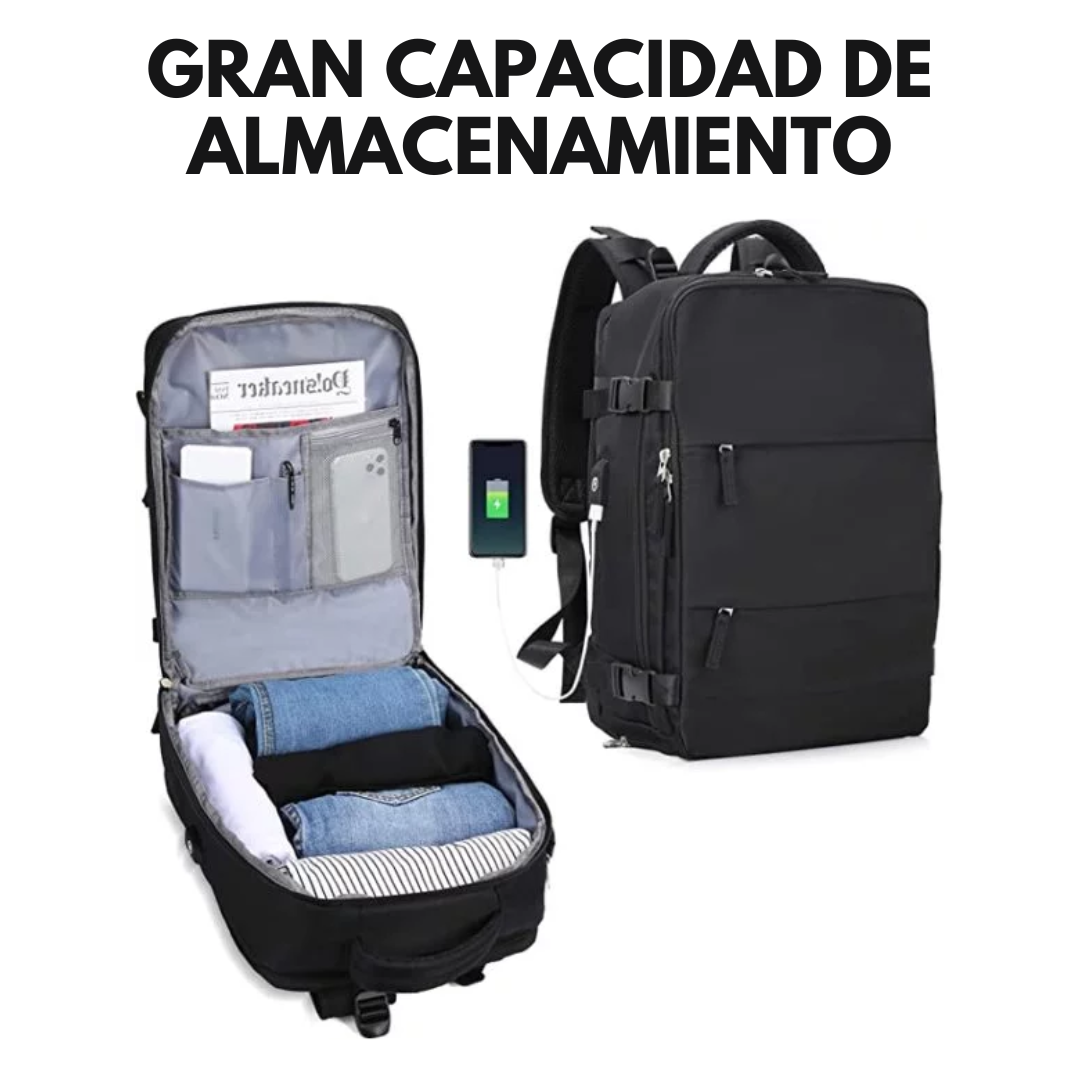 Travelers Backpack™ - Mochila Viajera con Múltiples Compartimientos - La Mochila Ideal para Viajeros