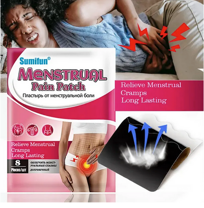 Parches Térmicos Alivia Dolor Cólicos Menstruales Calor