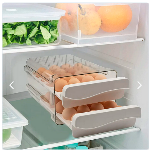 Organizador De Huevos Caja Para 40 Huevo