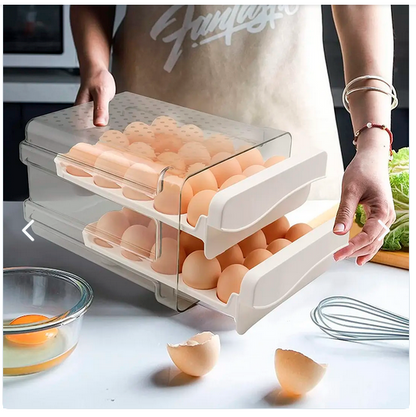 Organizador De Huevos Caja Para 40 Huevo