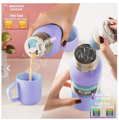 Termo Para Agua Caliente Con 3 Tazas