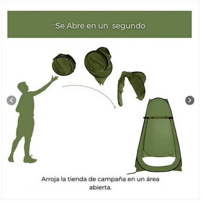 Carpa Tienda De Campaña Vestidor Camping