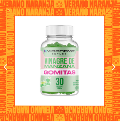 Verano Gomitas Vinagre De Manzana 1000mg