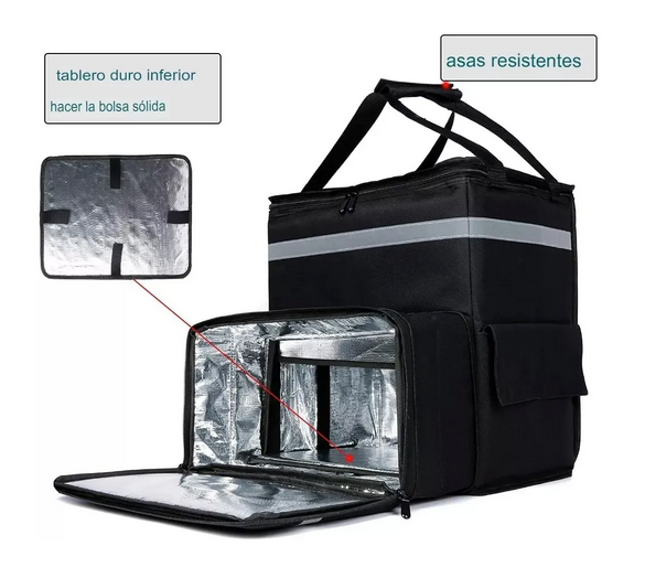 Bolsos Termicos Mochila Termica Delivery Repartidor 40 Litro