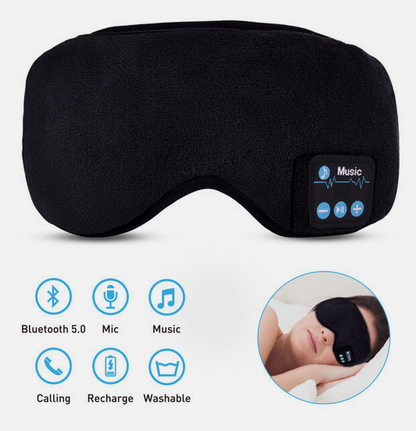 Antifaz Con Audifonos Para Dormir
