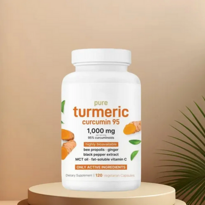 Curcuma Turmeric con pimienta negra 60 capsulas