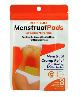 Parches Térmicos Alivia Dolor Cólicos Menstruales Calor
