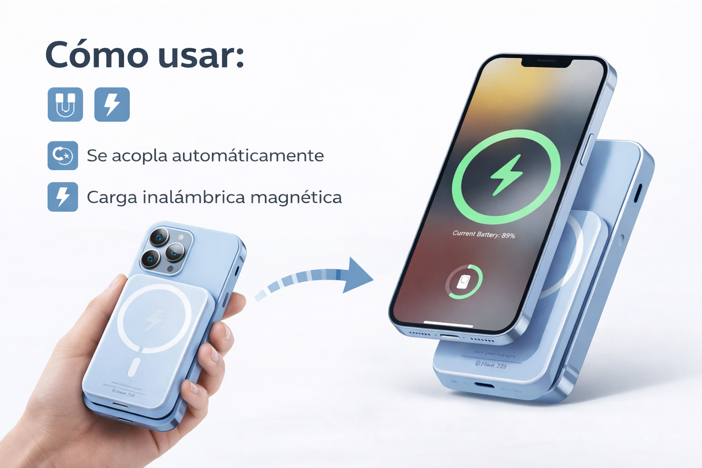 🔋 Batería Magsafe Power Bank 20.000 mAh para cargar tus dispositivos donde quieras