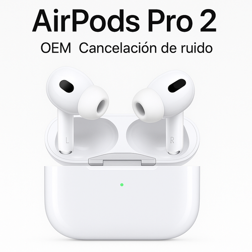 AIRPODS 2 PRO OEM CON CANCELACIÓN DE RUIDO