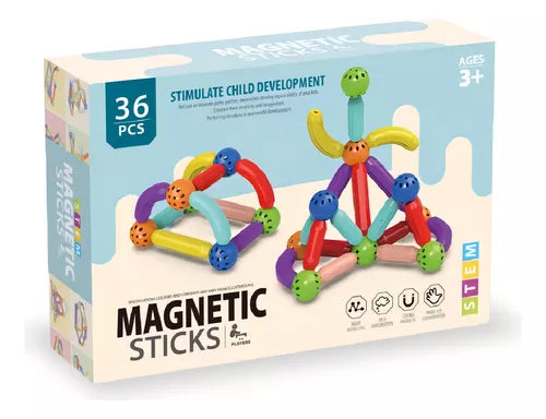Juego de Bloques Magnéticos