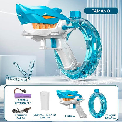 Pistola De Agua Shark Juguete