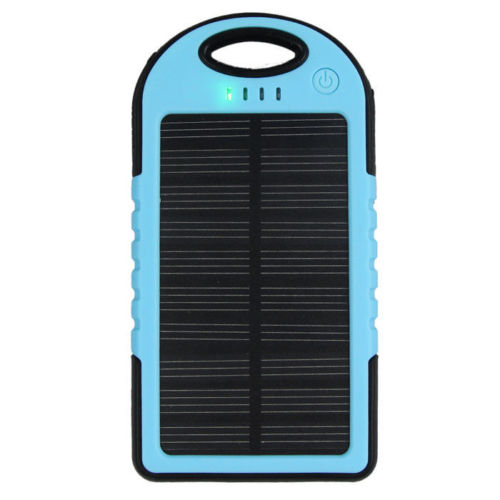 Llavero Power Bank con carga solar