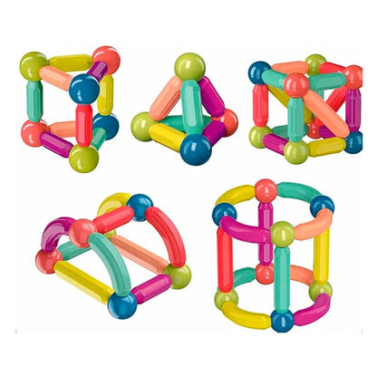 Juego de Bloques Magnéticos
