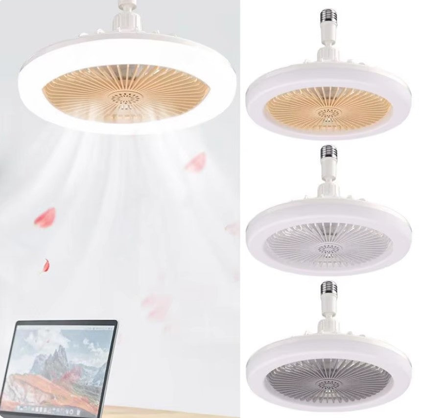 Ventilador De Techo Y Luz Led Con Contro