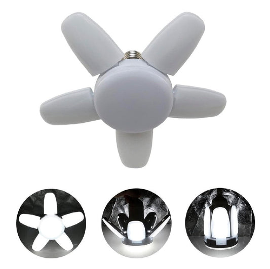 AMPOLLETA LED DE 5 ASPAS Y 55W