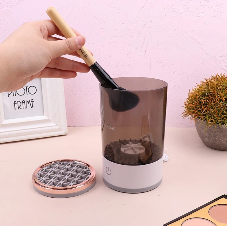 Limpiador Eléctrico para Brochas de maquillaje