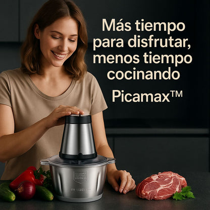Picadora eléctrica de 2 velocidades