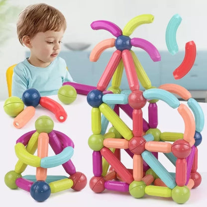 Juego de Bloques Magnéticos
