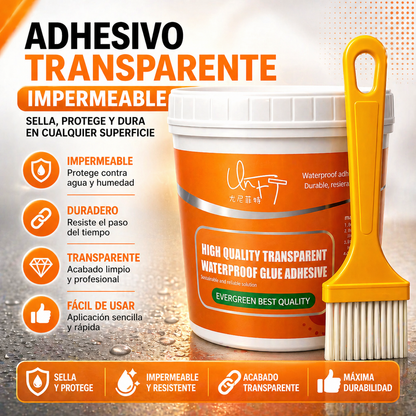 Sellador Transparente Impermeable -Sella, repara y protege cualquier superficie+ ENVÍO GRATIS 🚚