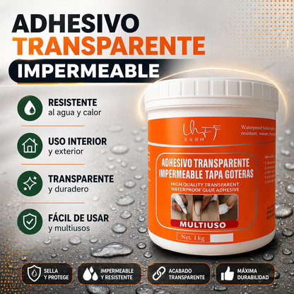 Sellador Transparente Impermeable -Sella, repara y protege cualquier superficie+ ENVÍO GRATIS 🚚
