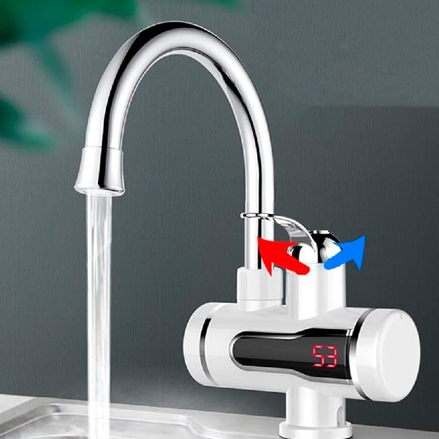 GRIFO DE AGUA CALIENTE Y FRÍA