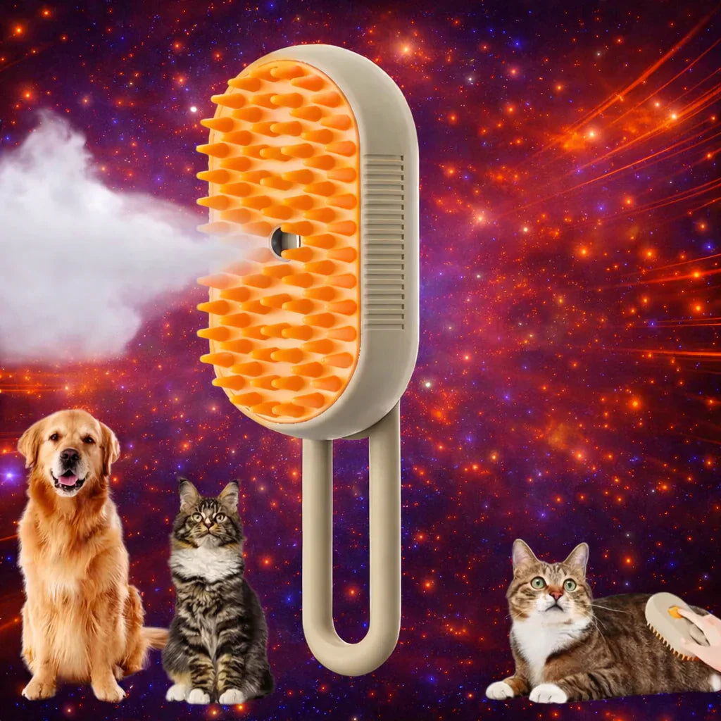 💫 ✨Cepillo de vapor para Mascotas-Spa para tu amigo peludo💫 ✨+ ENVÍO GRATIS 🚚
