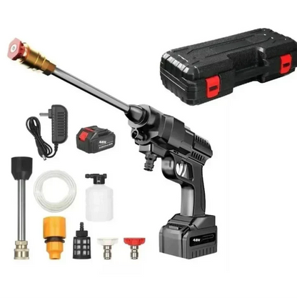HIDROLAVADORA CON 2 BATERÍAS Y ACCESORIOS