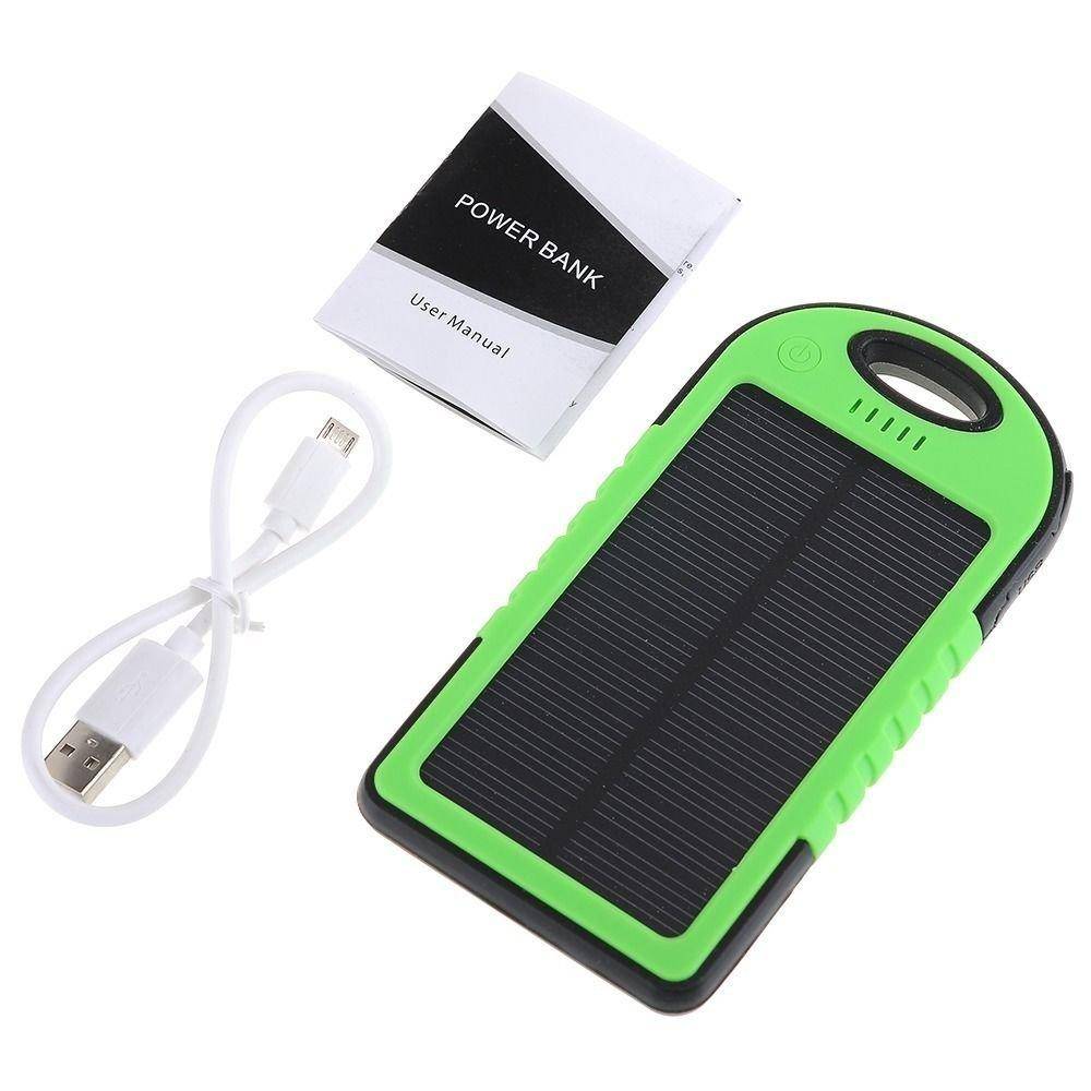 Llavero Power Bank con carga solar