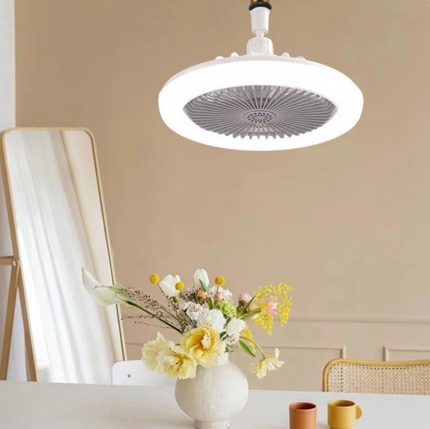 Ventilador De Techo Y Luz Led Con Contro