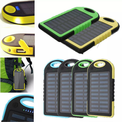 Llavero Power Bank con carga solar