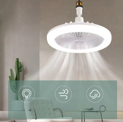Ventilador De Techo Y Luz Led Con Contro