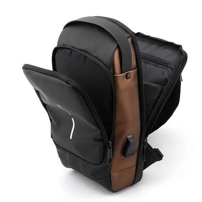 BOLSO ANTIRROBO CON CARGA USB+BLOQUEO